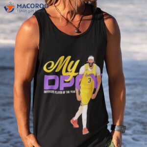 my dpoy defensive player of the year anthony davis lakers shirt tank top