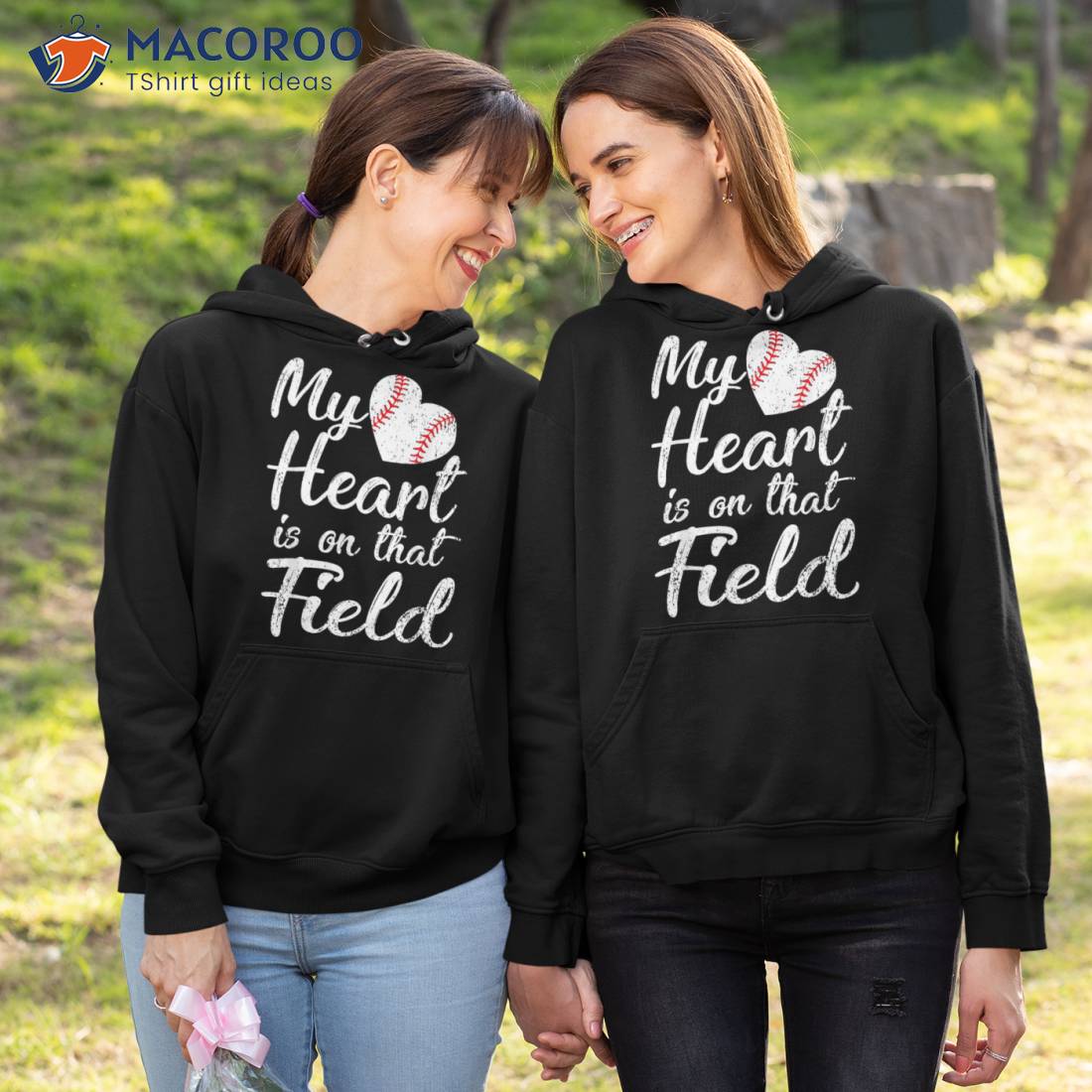 My Heart Is On That Field Tee Baseball Softball Mom Gifts Shirt My Heart Is On That Field Tee Baseball Softball Mom Gifts Shirt