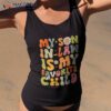 My Son In Law Is Favorite Child Funny Mom Retro Groovy Shirt