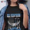 My Stepson Has Your Back Proud Air Force Stepdad Military Shirt