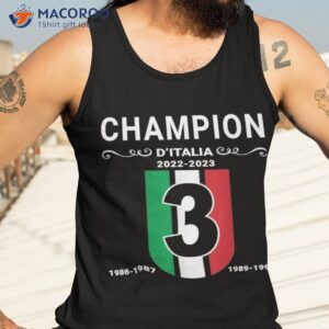 napoli champion ditalia 2023 t shirt tank top 3