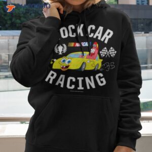 nascar spongebob stock car racing t shirt hoodie