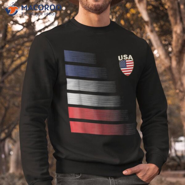 National America Flag American Soccer Usa Jersey Fan Team Shirt