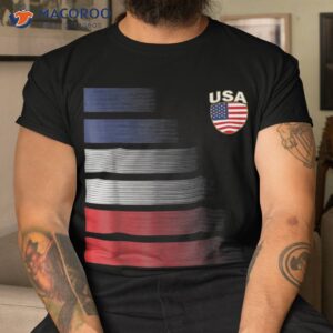 national america flag american soccer usa jersey fan team shirt tshirt