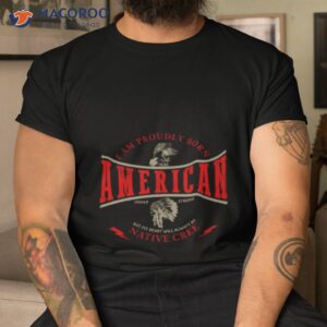 native american indian strong pride retro cree tribe native shirt tshirt