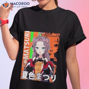 Natsuiro Matsuri With Jacket Hololive Shirt