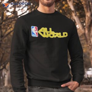 nba all world 2023 logo t shirt sweatshirt