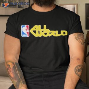 nba all world 2023 logo t shirt tshirt