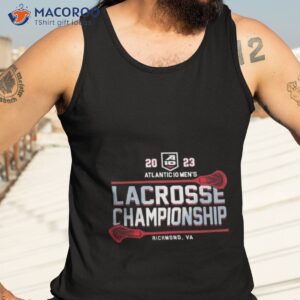 ncaa atlantic 10 mens lacrosse champion championship 2023 shirt tank top 3