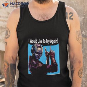 nebula can do it guardians of the galaxy shirt tank top