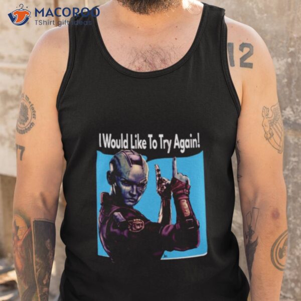 Nebula Can Do It Guardians Of The Galaxy Shirt