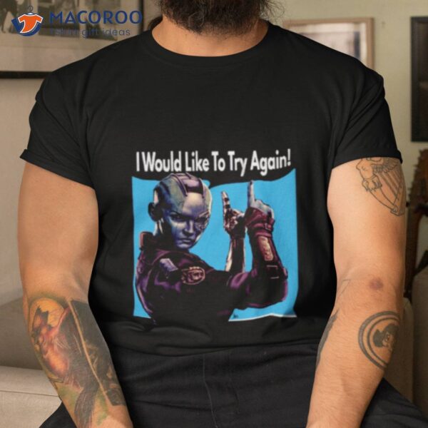 Nebula Can Do It Guardians Of The Galaxy Shirt