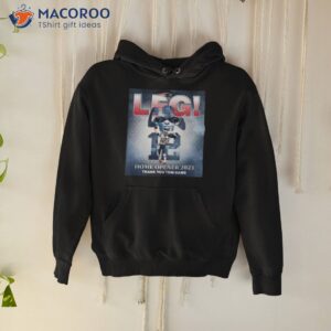 new england patriots home opener 2023 thank you tom game shirt hoodie