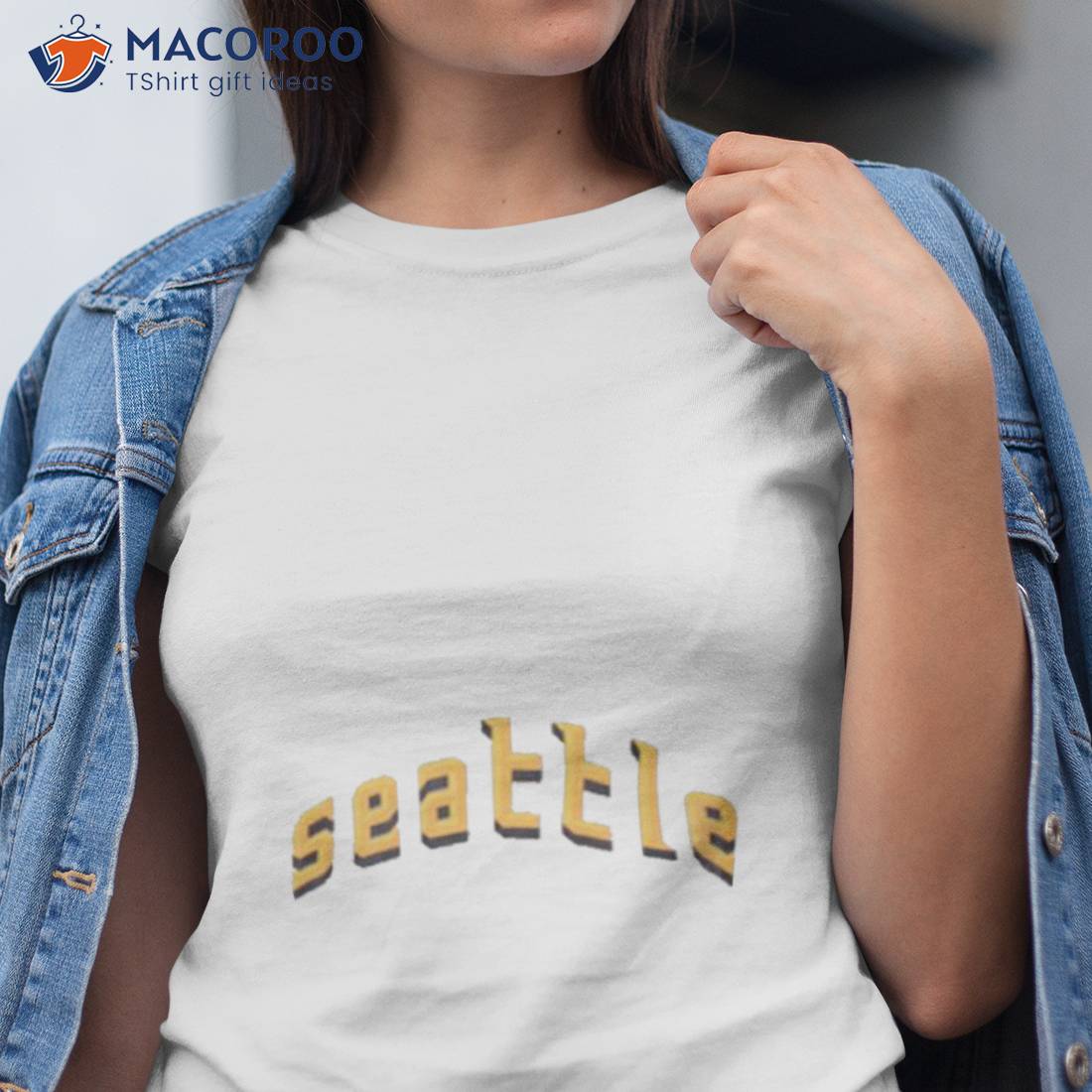 New Era Seattle Mariners City Connect Wordmark Shirt