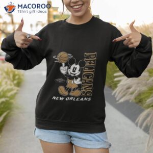 new orleans pelicans disney mickey baller shirt sweatshirt