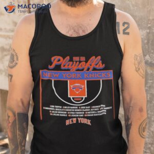 new york knicks stadium essentials 2023 nba playoffs roster t shirt tank top