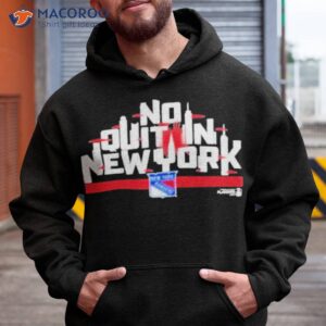 New York Rangers 2023 Stanley Cup Playoffs Driven No Quit In New York Shirt