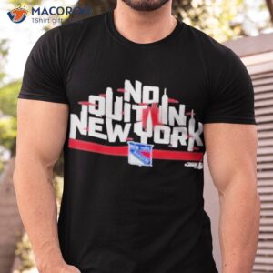 New York Rangers 2023 Stanley Cup Playoffs Driven No Quit In New York Shirt