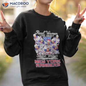 new york rangers real women love hockey smart women love the 2023 signatures shirt sweatshirt 2