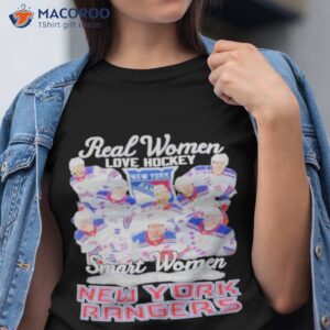 new york rangers real women love hockey smart women love the 2023 signatures t shirt tshirt