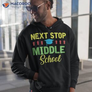 Next Stop Middle School Funny Graduation Cl Of 2022 Shirt