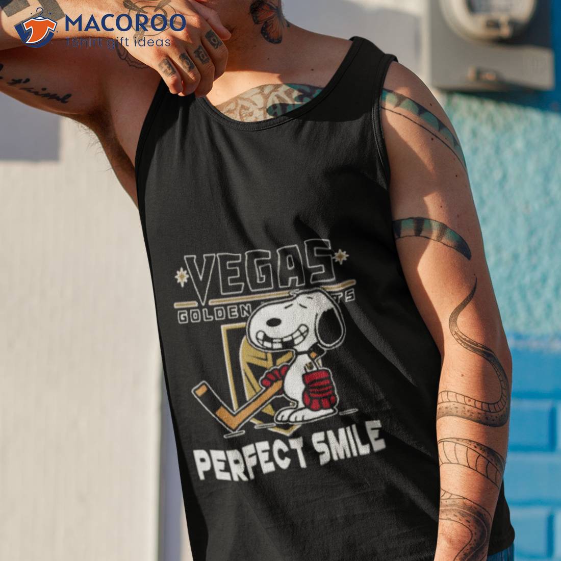 Las Vegas Golden Knights Hockey Tank - S / Gray / Polyester