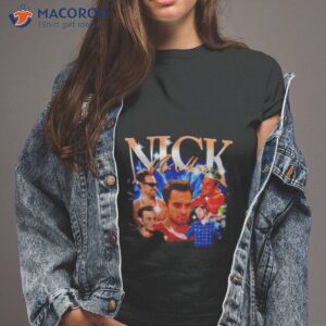 nick miller retro 90s shirt tshirt 2