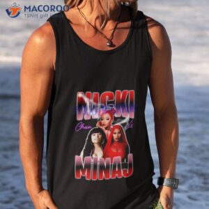 nicki minaj rapper 90s hip hop retro shirt tank top