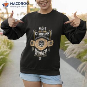 night of champions the inaugural world heavyweight champion winner seth freakin rollins shirt sweatshirt