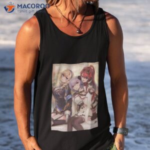 nights of azure blue protocol shirt tank top