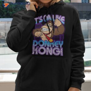 nintendo donkey kong it s on taunt graphic shirt hoodie