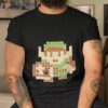 Nintendo Zelda 8 Bit Map Link Shirt