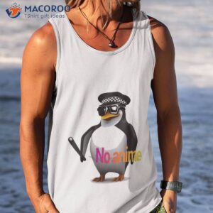 no anime penguin shirt tank top