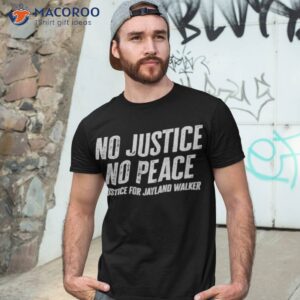 no justice no peace justice for jayland walker vintage shirt tshirt 3