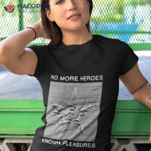 No More Heroes Known Pleasure Shirt 3 no more heroes known pleasure shirt tshirt 1