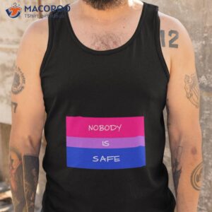 nobody is safe shirt tank top