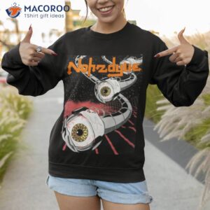 nohzdyve the robots black mirror shirt sweatshirt