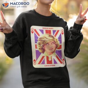 nordacious lady di queen of hearts shirt sweatshirt 2