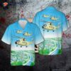 Norsarh (norwegian All-weather Search And Rescue Helicopter) Hawaiian Shirt