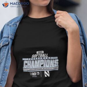 northwestern wildcats ncaa big ten softball conference tournament champions 2023 shirt tshirt