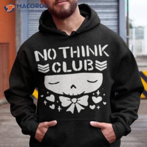 nothing club shirt hoodie