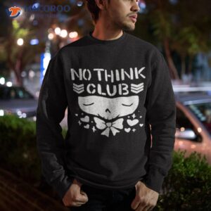 nothing club shirt sweatshirt