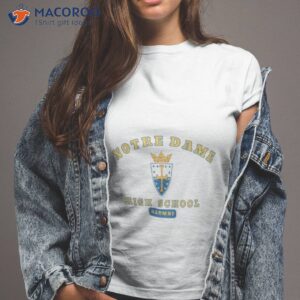 notre dame high school alumni shirt tshirt 2