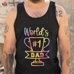 number 1 dad shirt fathers day funny gifts for tank top 1