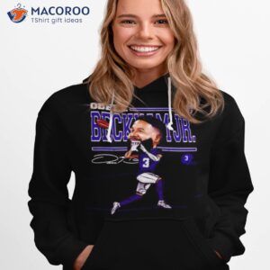 odell beckham jr baltimore cartoon signature shirt hoodie 1