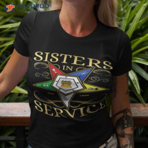 oes sisters in service order of the eastern star t shirt tshirt 3