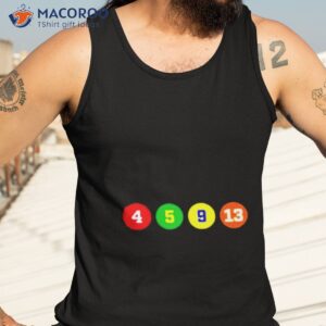 official 4 5 9 13 tee shirt tank top 3