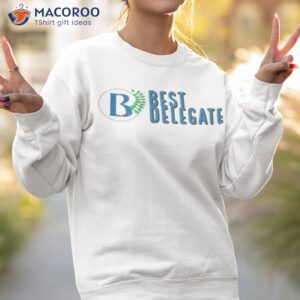 official best delegate baruch college t shirt sweatshirt 2