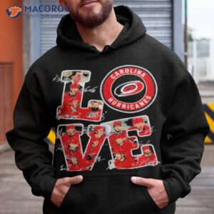 Carolina Hurricanes Players Love Signatures Shirt