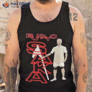 official cult kits arsenal saka bootleg shirt tank top